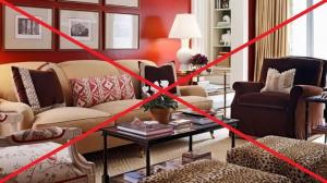 7 nejčastějších chyb, které je třeba se vyhnout při uvádění domácí nábytek.