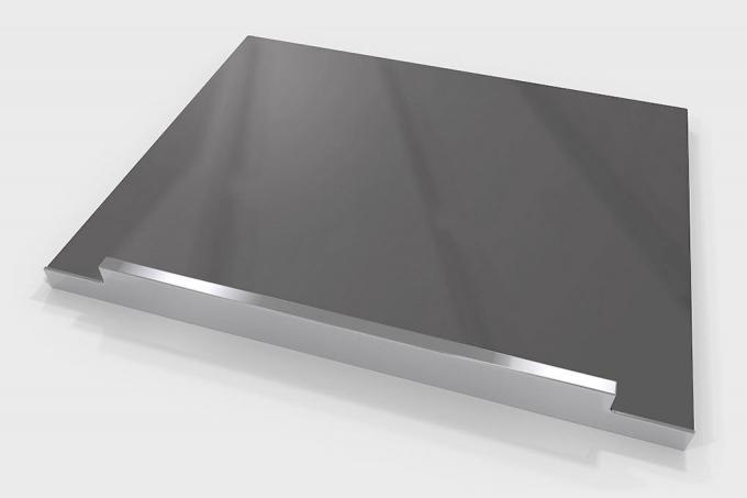 Sendvičový panel vyroben z nerezové oceli.