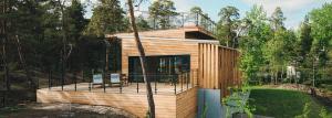 Rozpočet způsob Vnější úprava přírodního dřeva dům