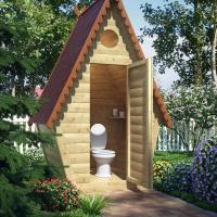 WC na své letní chatě