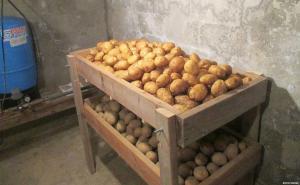 Jak ukládat brambory bytu a domu