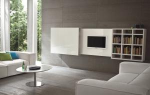 Chcete-li skrýt televizi, nebo naopak, aby to dekorativní prvek v interiéru. 5 praktické nápady