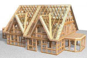 Vlastnosti a výhody dřevěných domů na klíč